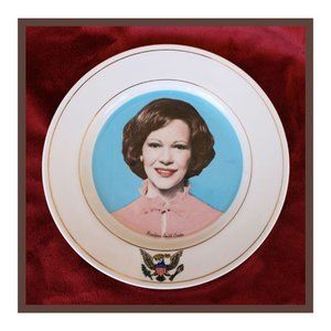 vintage American Treasury Rosalynn Smith Carter Special Edition collector plate
